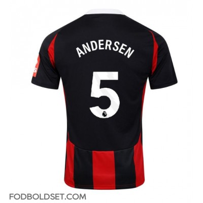 Fulham Joachim Andersen #5 Udebanetrøje 2024-25 Kortærmet Fulham Joachim Andersen #5 Udebanetrøje 2024-25 Kortærmet